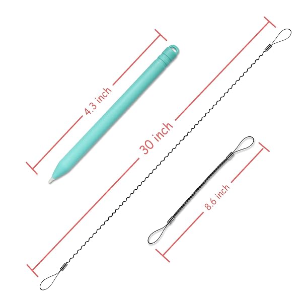 Colorful Replacement Stylus Drawing Pen and Lanyard for LCD Writing Tablet Kids Doodle Board 3 Pack Random Colors - Image 4