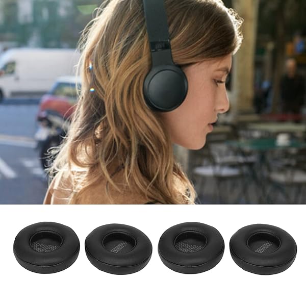 Replacement Ear Pads for Live 400BT and 460NC Soft Protein Leather Memory Foam Cushions 2 Pairs Upgraded Earpads for Headphones - Image 6