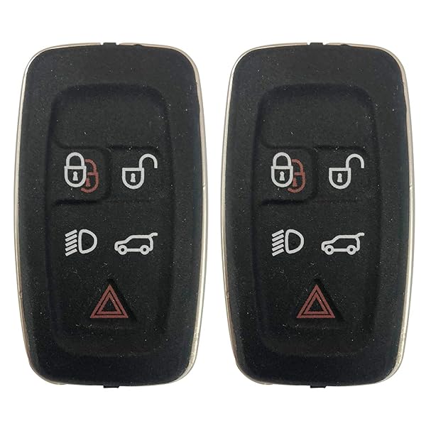 Keyless Entry Remote Fob Replacement for 2010-2015 Land Rover Range Rover/Sport - AUTOKEYMAX Pair