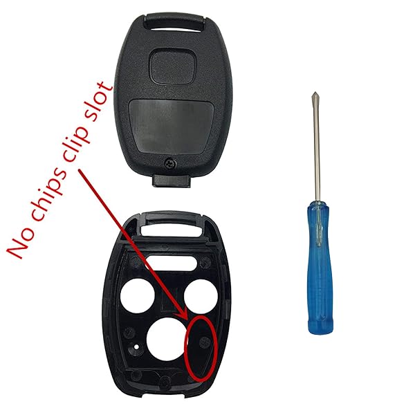 Keyless Entry Remote Replacement Case for Honda Accord, Civic EX & Pilot (2006-2015) - 3+1 Button Fob Fit - Image 6