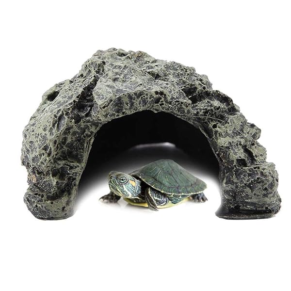 Large Reptile Hiding Box Shelter - Terrarium Caves & Aquarium Decoration for Your Pets - Image 2