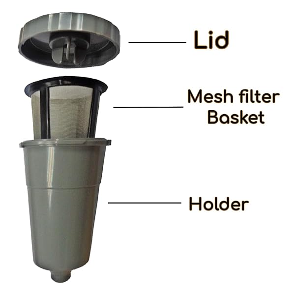 Reusable Coffee Holder and Filter Set Compatible with Keurig My K-Cup Home Brewers Sustainable Coffee Accessories for B31 B40 B50 B60 B70 - Image 5