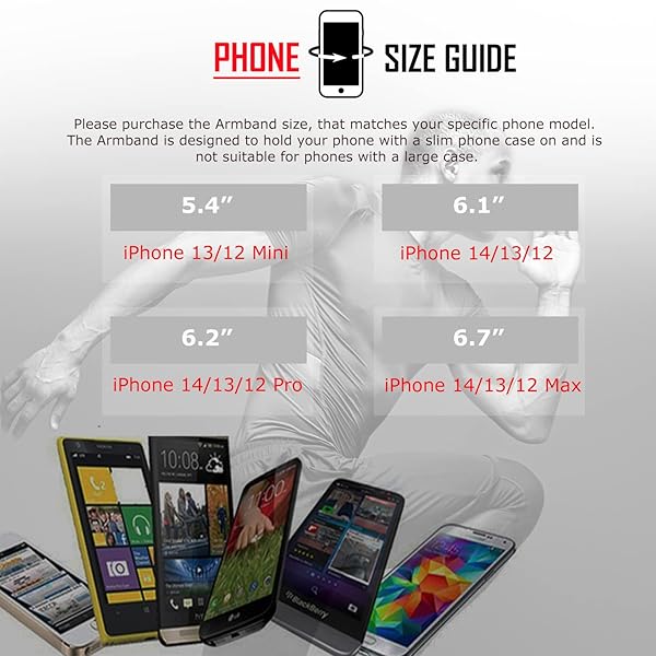 RevereSport iPhone Running Armband for 16 15 14 13 12 Perfect for Sports Gym Workouts and Exercise - Image 9