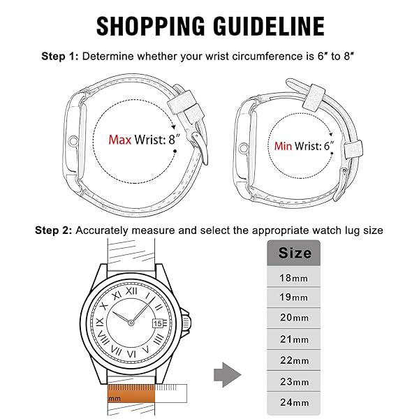 Ritche Christmas Gift 21mm Quick Release Vintage Leather Watch Bands for Men Genuine Brown Straps Perfect for White Elephant and Stocking Stuffers - Image 6