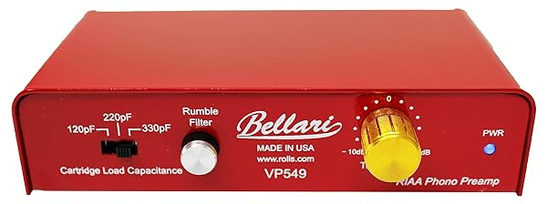 rolls Rolls Bellari VP549 Phono Preamplifier Review: Enhance Your Vinyl Sound Today!