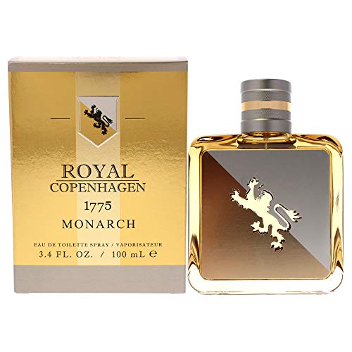 Royal Copenhagen 1775 Monarch Men EDT Spray 3.4 oz - Timeless Fragrance for Men