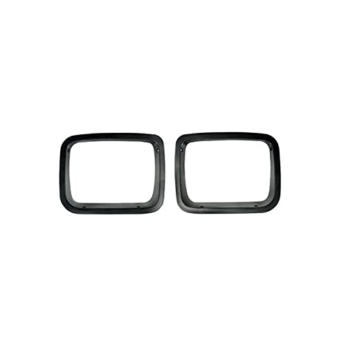 Rugged Ridge Rugged Ridge Headlight Bezel Kit for 1987-1995 Jeep Wrangler YJ - Black 12419.24