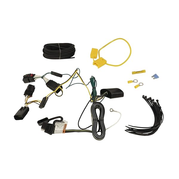 Rugged Ridge Rugged Ridge Trailer Wiring Harness 17275.04 for 2018-2024 Jeep Wrangler JL - Easy Installation & Durable Performance