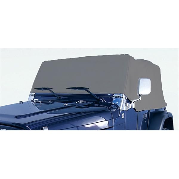 Rugged Ridge Weather-Lite Cab Cover 13321.01 for 1976-2006 Jeep CJ & Wrangler - Durable Protection