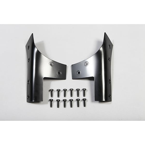 Rugged Ridge Windshield Hinge Kit for 2007-2018 Jeep Wrangler JK - Black 11209.03