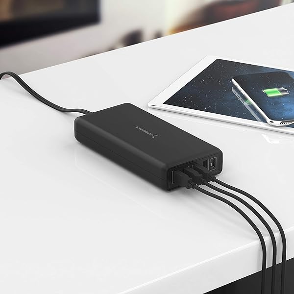 Buy SABRENT 114W 5-Port USB A & Type C PD Smart Charger - Fast Charging Station (AX-LPD5) - Image 7