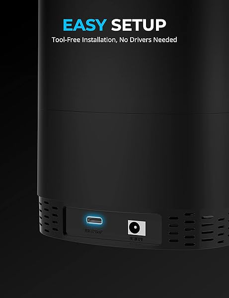 SABRENT 4-Bay USB-C External SSD Docking Station (DS-4BNE) - Fast Data Transfer & Storage Solution - Image 7