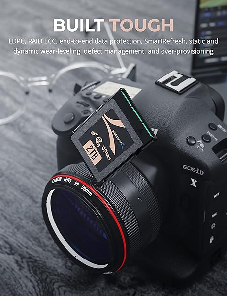 SABRENT Rocket CFX PRO 2TB CFexpress Type B Card - 1800MB/s Read, 1700MB/s Write Speed (CF-XXIT-2TB) - Image 5