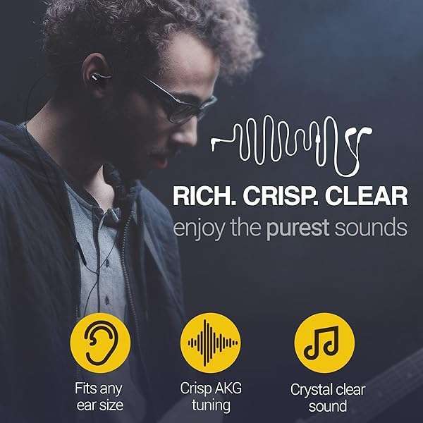 Buy Original Samsung AKG USB Type C Earbuds for Galaxy A53, S22, S21 FE, S20 Ultra - Includes Velvet Pouch - Black - Image 5