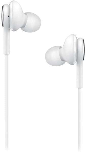 Original Samsung AKG USB Type C Earbuds for Galaxy S23 Ultra, A53 5G, S22, S21 FE - Braided with Velvet Pouch - White - Image 6
