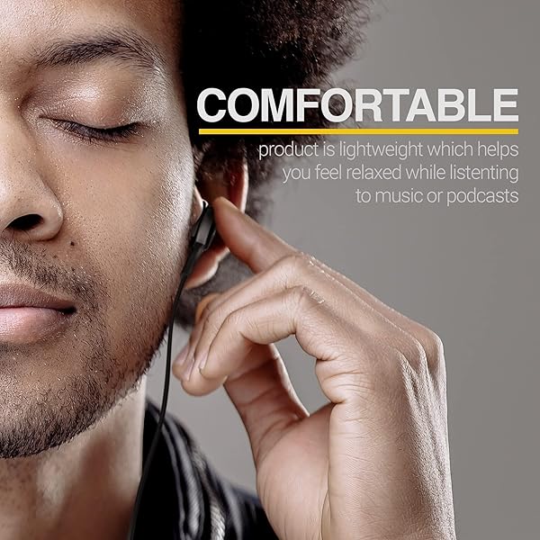 SAMSUNG AKG USB Type C Wired Earbuds - Noise Isolating, Deep Bass, with Remote & Microphone - Black Velvet Pouch Included - Image 5