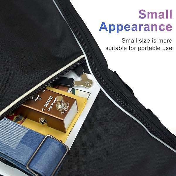 SAPHUE Digital Delay Guitar Effects Pedal - Mini True Bypass with Steel Shell for Electric Guitar - Image 7