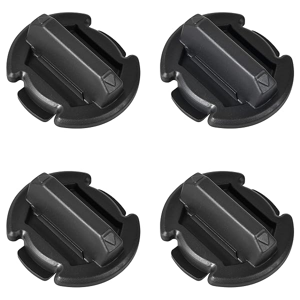 SAUTVS Durable Twist Floor Drain Plugs for Polaris RZR General, Body Rocker Panels Trap Seal Plug for Polaris RZR 900 1000 XP 4 Turbo RS1 4P S4