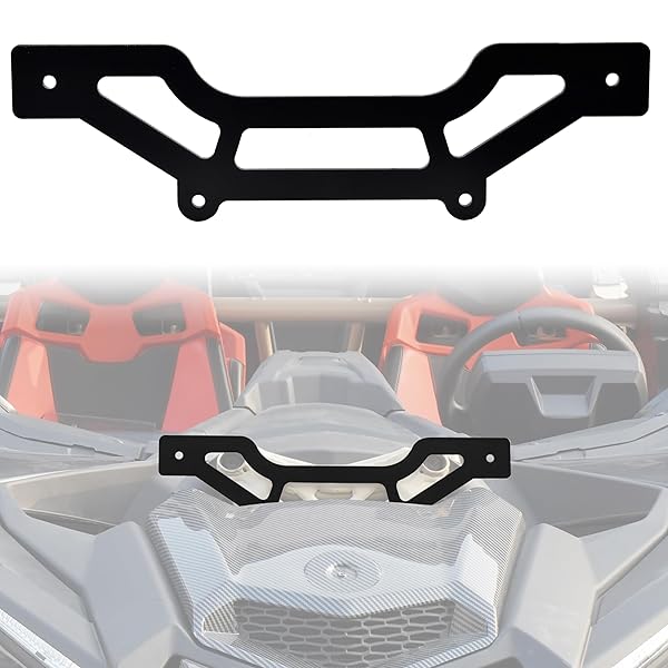 SAUTVS Shock Tower LED Light Bar Bracket Kit for Can-Am Maverick X3 (2017-2025) - Front Mount Accessories
