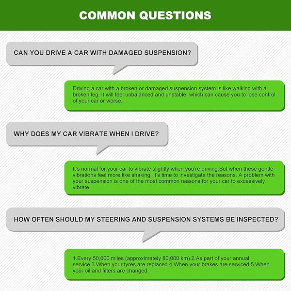 SCITOO 4pcs Front Suspension Kit Sway Bar Link Lower Ball Joint for VW Jetta Passat Golf 2005-2018 - Image 7