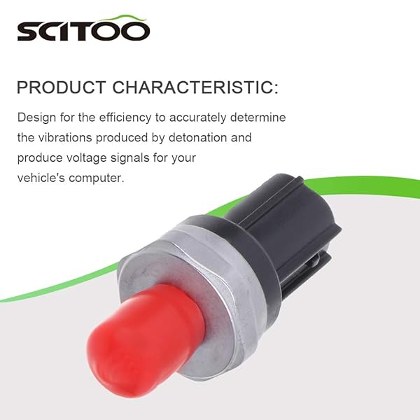 SCITOO Knock Sensor 12582343 for Acura Honda Accord Odyssey Pilot Ridgeline MDX RL TL Fast Ignition Detonation Sensor Replacement - Image 2