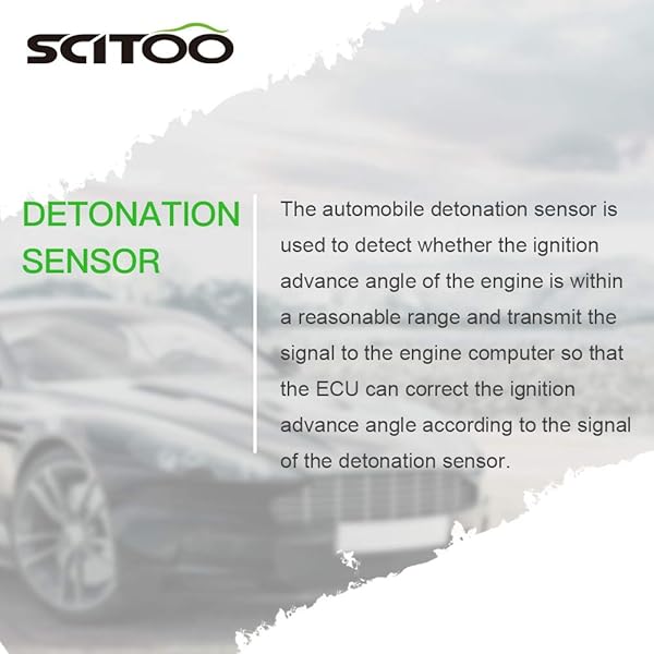 SCITOO Knock Sensor 30530P5M003 for Acura Honda Civic Accord Odyssey Isuzu Oasis 1998-2003 High Performance Ignition Detonation Sensor - Image 7