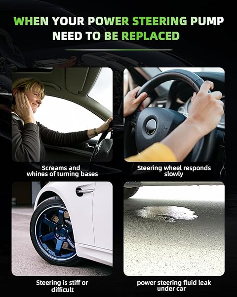 SCITOO Power Steering Pump for BMW 323Ci, 325Ci, 328Ci, 330Ci (2000-2006) - High-Performance Power Assist Replacement - Image 7