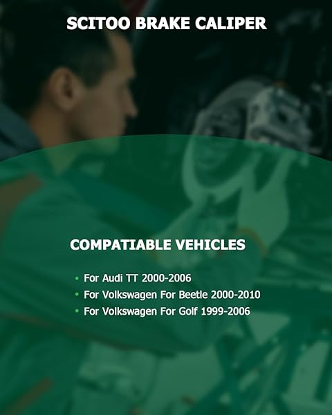 SCITOO Rear Left Brake Caliper 19B2571 for Audi TT & VW Golf/Type 1 (2000-2006) - High-Quality Replacement Part - Image 7