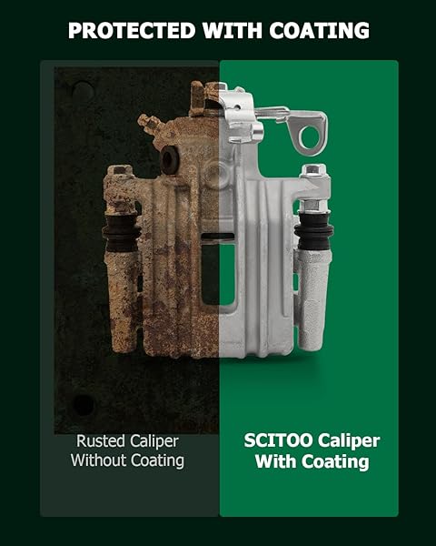 SCITOO Rear Left Brake Caliper 19B2571 for Audi TT & VW Golf/Type 1 (2000-2006) - High-Quality Replacement Part - Image 9