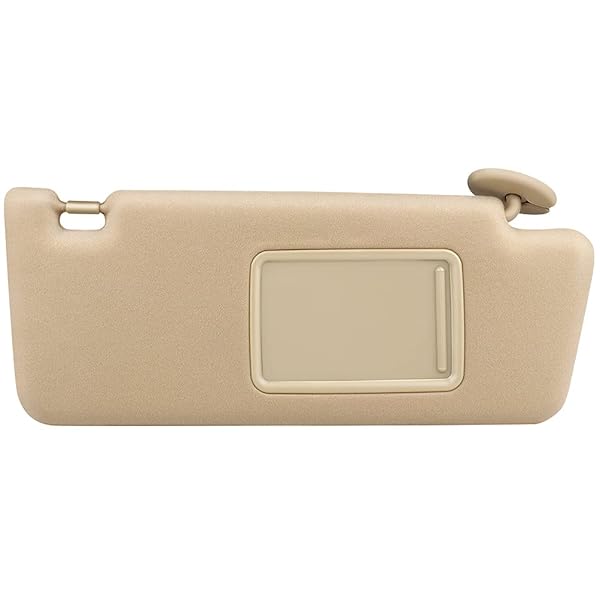 SCITOO SCITOO Beige Right Passenger Sun Visor for 2005-2014 Toyota Tacoma - No Sunroof (74320-04181-E1)
