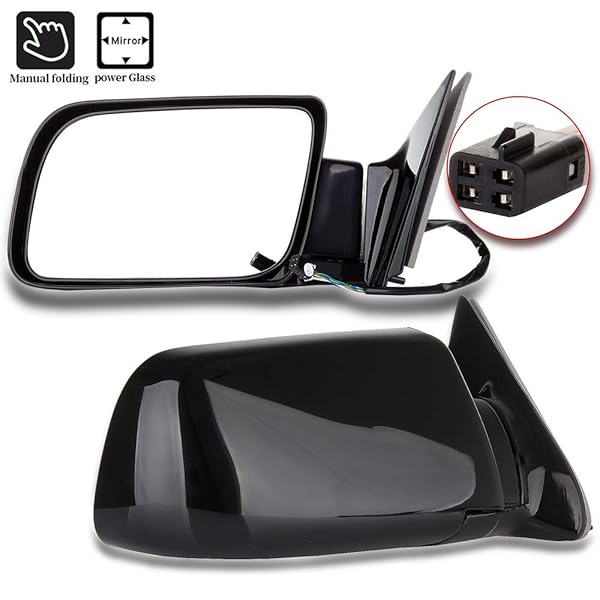 SCITOO Driver Side Mirror for 1992-1994 Chevy Blazer, 1999 Tahoe & GMC Jimmy - Power Adjustable Replacement 15764757 - Image 6