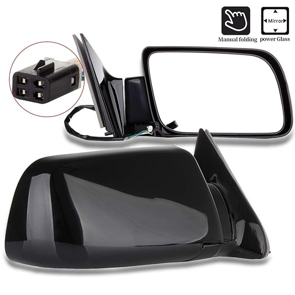 SCITOO Driver Side Mirror for 1992-1994 Chevy Blazer, 1999 Tahoe & GMC Jimmy - Power Adjustable Replacement 15764757 - Image 10