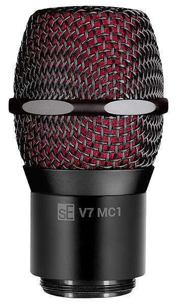 SE Electronics V7 Mic Capsule for Shure Wireless - High-Quality Black Microphone Upgrade