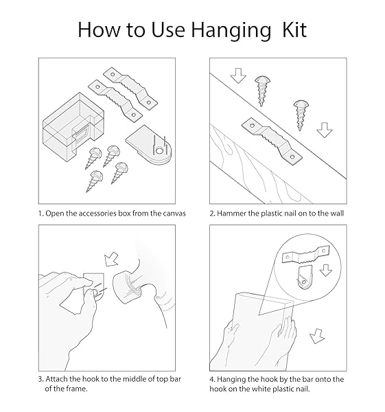 SIGNWIN Framed Canvas Print Trio of Multicolored Transparent Ovals Abstract Art for Living Room Bedroom Office 16x24x3 Natural - Image 6