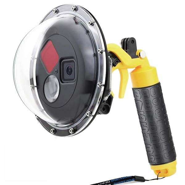 SOONSUN Dome Port for GoPro Hero 8: 147ft Waterproof Housing with Red Filter & Macro Lens for Stunning Underwater Photography - Image 3