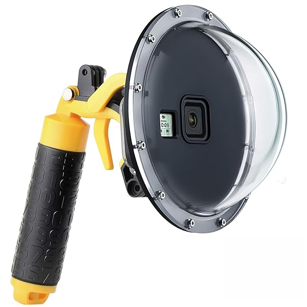 SOONSUN SOONSUN Dome Port for GoPro Hero 8: 147ft Underwater Lens & Waterproof Case for Stunning Underwater Photography