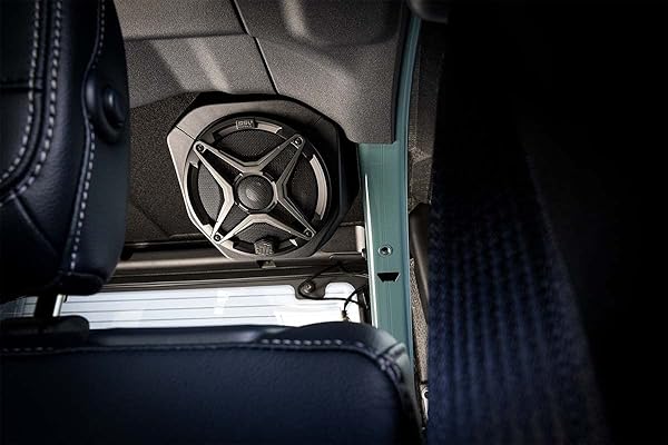 SSV Works 2021-2026 Ford Bronco 2-Door Rear Speaker Pod Upgrade 6.5" Weatherproof Plug and Play Roll Cage Mount w SSV A6 120w Speakers - 230-BR-2B65A - Image 4