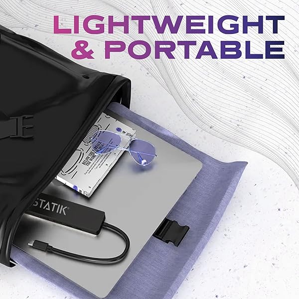 STATIK UltraHub 8-in-1 USB C Hub: Multiport Adapter with 4K HDMI, Ethernet, SD/TF Reader & More - Image 8