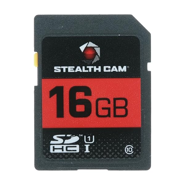 Stealth Cam STEALTH CAM 16GB SD Card - High-Speed Storage for Game Trail Cameras & Scouting Photos/Videos