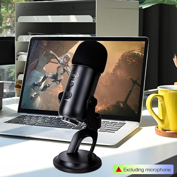 2-Pack SUNMON Blue Yeti Pop Filter & Foam Covers for USB Microphone - Ultimate Sound Quality Upgrade - Image 8