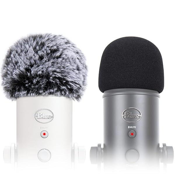 2-Pack SUNMON Blue Yeti Pop Filter & Foam Covers for USB Microphone - Ultimate Sound Quality Upgrade - Image 3