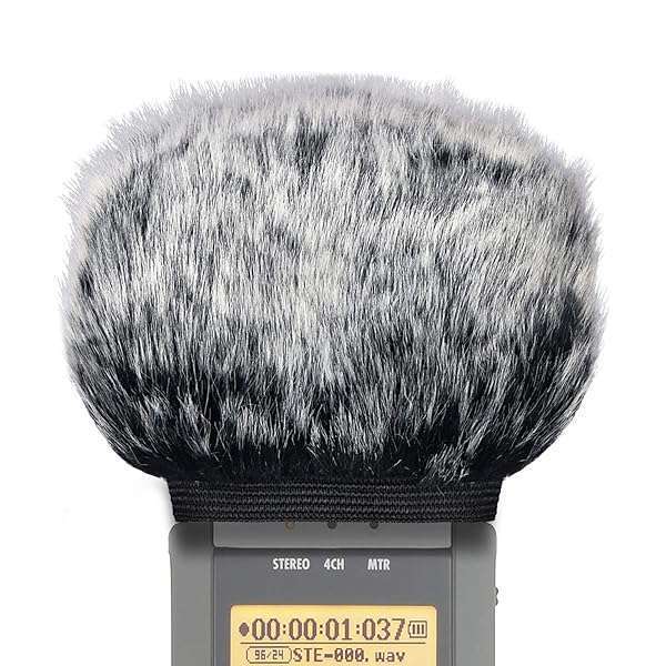 Best SUNMON Microphone Windscreen Muff for Zoom H4N - Outdoor Windshield & Pop Filter for Clear Audio