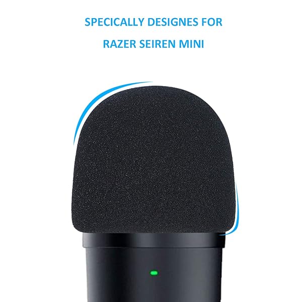 Enhance Your Razer Seiren Mini: SUNMON Pop Filter Foam Cover for Clearer Streaming Audio - Image 3