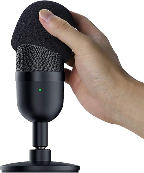 Enhance Your Razer Seiren Mini: SUNMON Pop Filter Foam Cover for Clearer Streaming Audio - Image 4