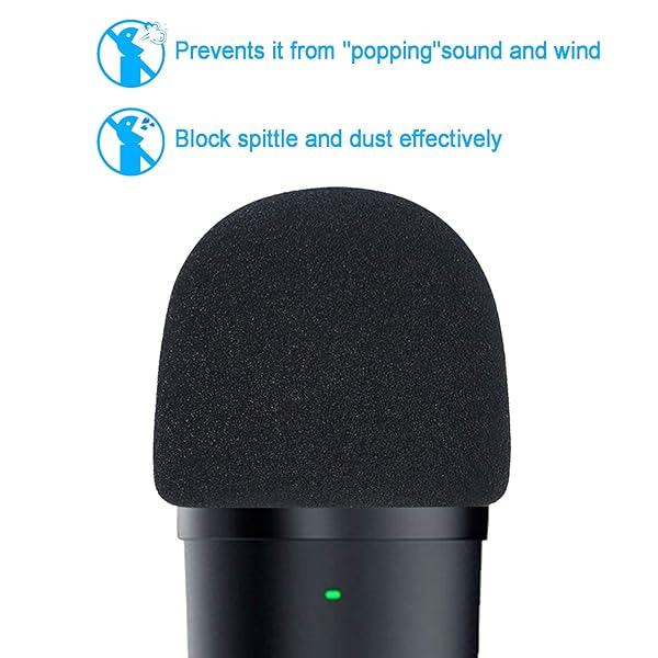 Enhance Your Razer Seiren Mini: SUNMON Pop Filter Foam Cover for Clearer Streaming Audio - Image 5