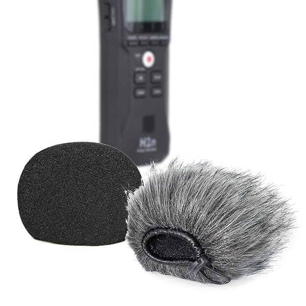Enhance Your Audio: SUNMON Zoom H1n & H1 Foam Pop Filter & Windscreen Muff - 2 Pack for Indoor/Outdoor Use - Image 3