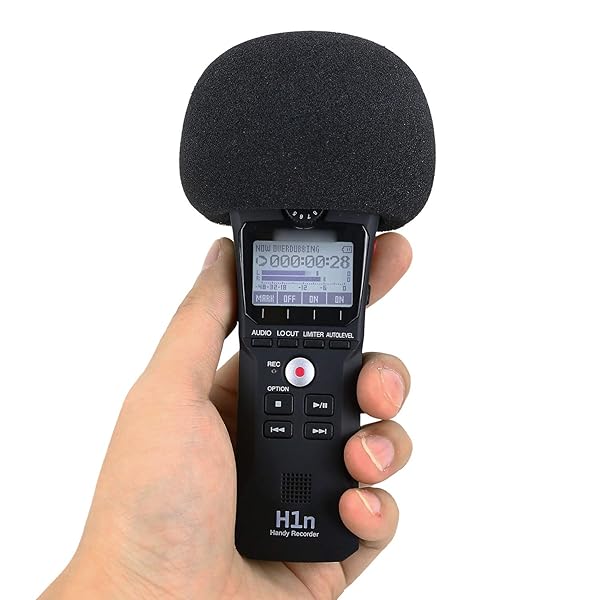 Enhance Your Audio: SUNMON Zoom H1n & H1 Foam Pop Filter & Windscreen Muff - 2 Pack for Indoor/Outdoor Use - Image 5