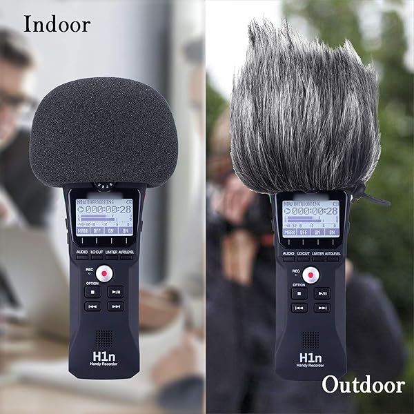 Enhance Your Audio: SUNMON Zoom H1n & H1 Foam Pop Filter & Windscreen Muff - 2 Pack for Indoor/Outdoor Use - Image 7