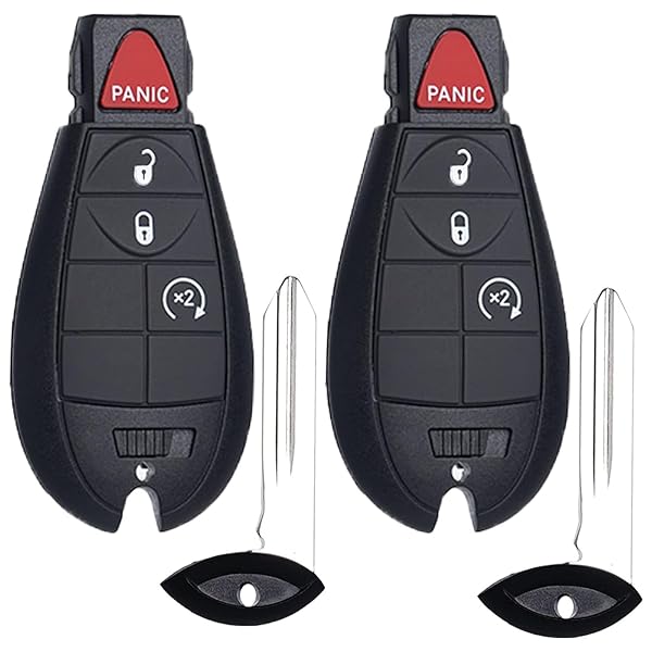 SUPALAND Key Fob FOBIK Keyless Entry Remote Start Control Replacement Fits for Dodge Ram 1500 2500 3500 HD 2013 2014 2015 2016 2017 2018 2019 2020