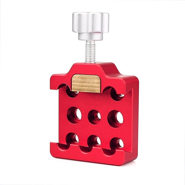SVBONY Medium Dovetail Clamp with Brass Screws for Telescopes and Cameras Red Color